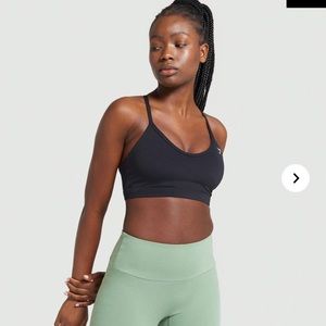 V Neck Training Sports Bra